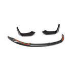 MHC+ BMW M3/M4 Performance Style Front Splitter In Gloss Pre Preg Carbon Fibre (F80/F82/F83)