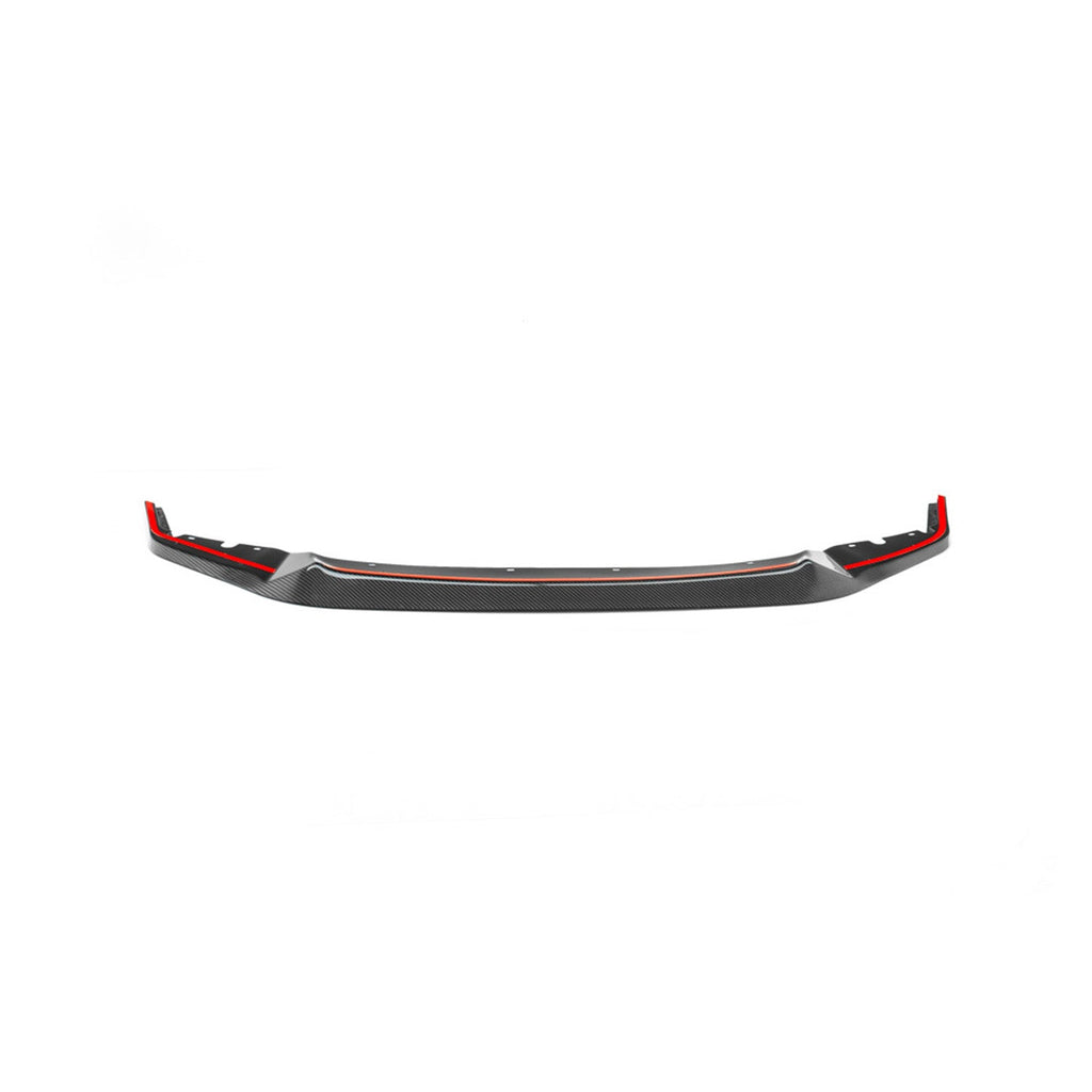 MHC+ BMW M2 Competition S55 GT Style Front Splitter In Gloss Pre Preg Carbon Fibre (F87C)