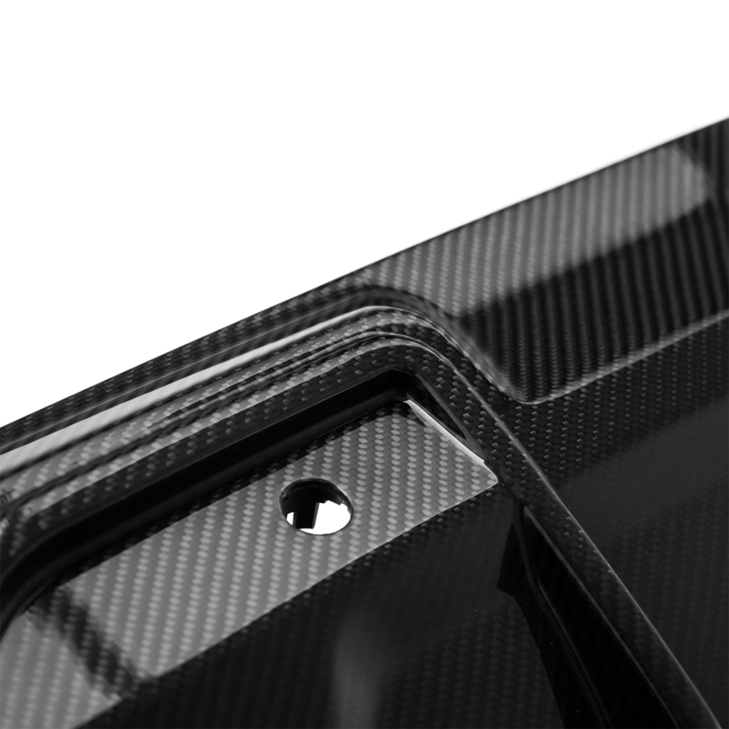 MHC+ BMW F95 X5M & F96 X6M LCI OEM Style Rear Diffuser In Pre Preg Carbon Fibre