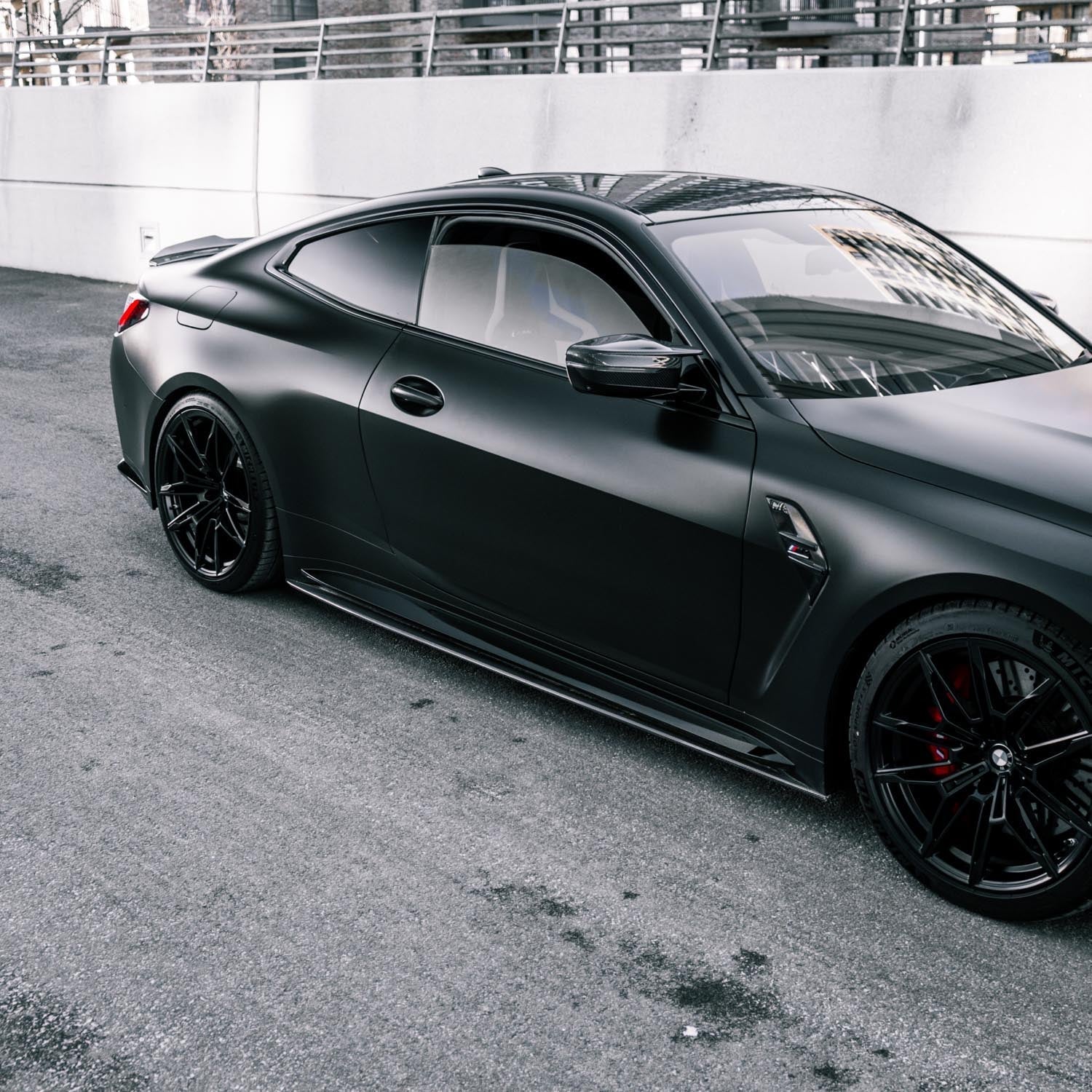 MHC+ BMW M3/M4 SK1 Side Skirts In Pre Preg Carbon Fibre (G80/G81/G82/G83)
