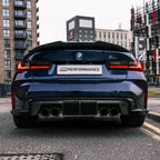 MHC+ BMW M3 Ducktail Style Rear Spoiler In Pre Preg Carbon Fibre (G80)
