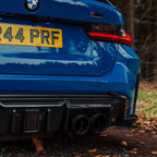 MHC+ BMW G80 M3 & G82 M4 Carbon Fibre Aggressive Rear Diffuser Kit