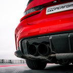 MHC+ BMW M3/M4 OEM Style Rear Diffuser In Pre Preg Carbon Fibre (G80/G81/G82/G83)