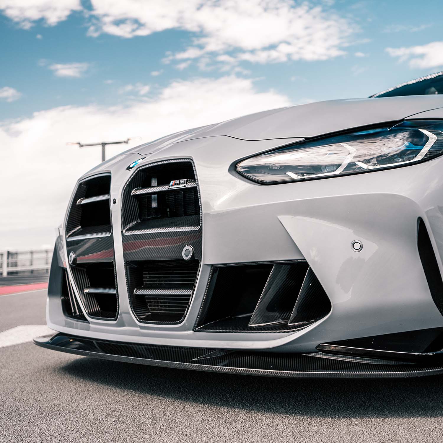 MHC+ BMW M3/M4 GT Style Front Grille in Pre Preg Carbon Fibre (G80/G81/G82/G83)