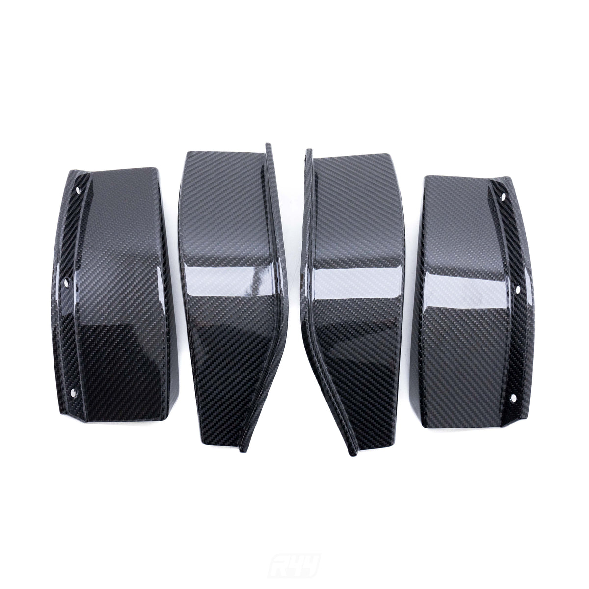 MHC+ BMW M3/M4 GT4 Style Front Canards In Pre Preg Carbon Fibre (G80/G81/G82/G83)