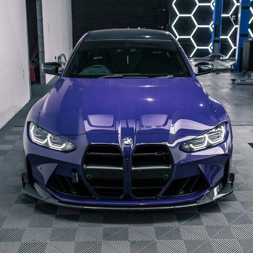 MHC+ BMW M3/M4 CSL Style Front Splitter In Pre Preg Carbon Fibre (G80/G81/G82/G83)