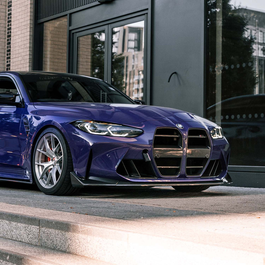 MHC+ BMW M3/M4 CSL Style Front Splitter In Pre Preg Carbon Fibre (G80/G81/G82/G83)