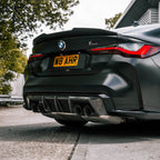 MHC+ BMW M4 Ducktail Style Rear Spoiler In Pre-Preg Carbon Fibre (G82)