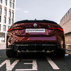 MHC+ BMW M4 Ducktail Style Rear Spoiler In Pre-Preg Carbon Fibre (G82)