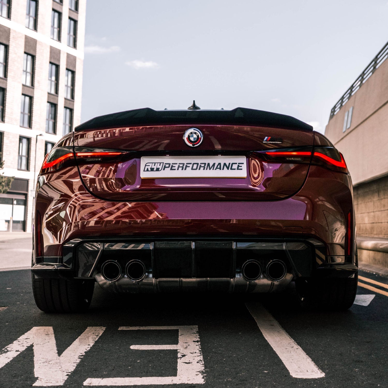 MHC+ BMW M4 Ducktail Style Rear Spoiler In Pre-Preg Carbon Fibre (G82)