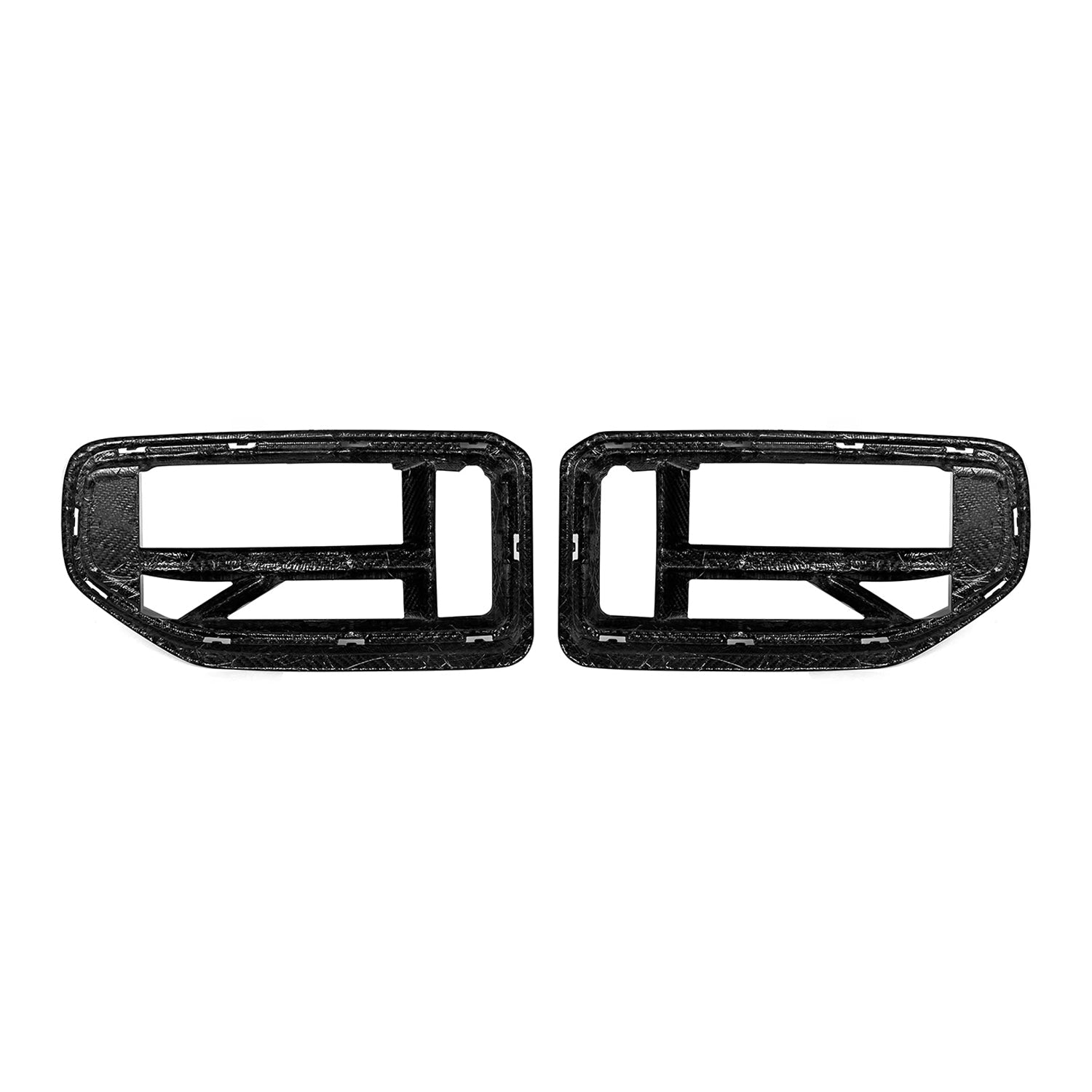MHC+ BMW G87 M2 CSL Style Front Grilles In Pre Preg Gloss Carbon Fibre