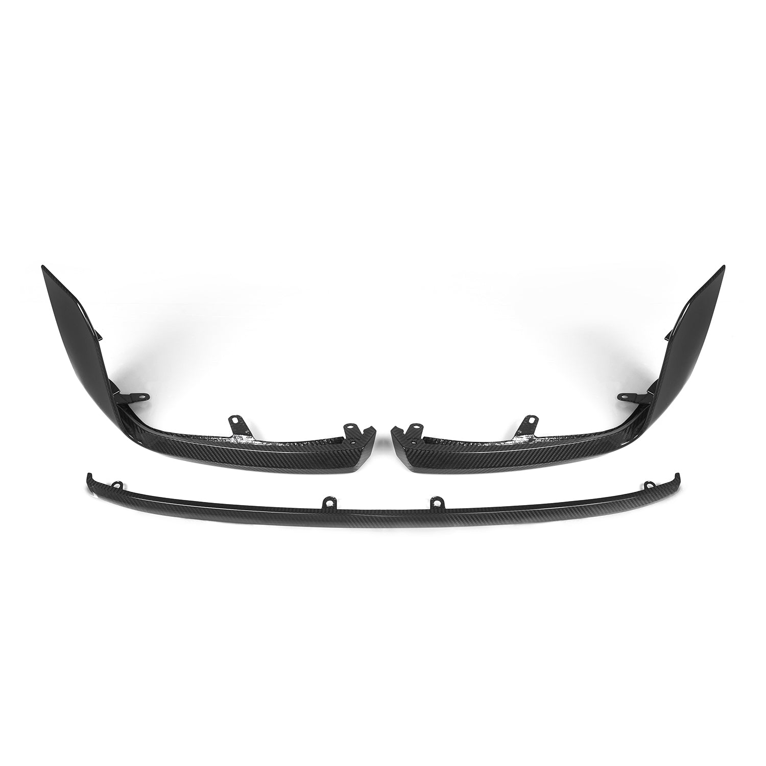 MHC+ BMW M2 G87 Performance Style Front Splitter In Pre Preg Gloss Carbon Fibre (G87)