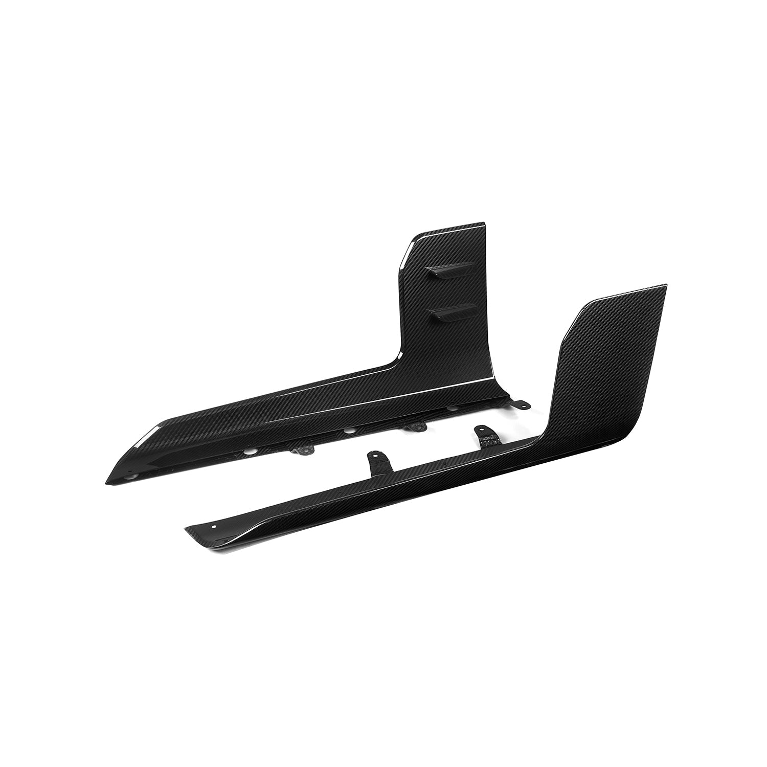 MHC+ BMW M2 G87 Performance Style Side Skirts In Pre Preg Gloss Carbon Fibre (G87)