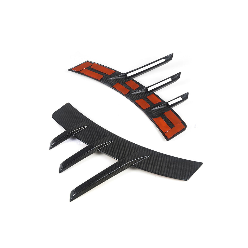 MHC+ BMW M2 G87 Performance Style Rear Side Fender Trims In Pre Preg Gloss Carbon Fibre (G87)