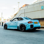 MHC+ BMW M2 G87 Performance Style Rear Side Fender Trims In Pre Preg Gloss Carbon Fibre (G87)