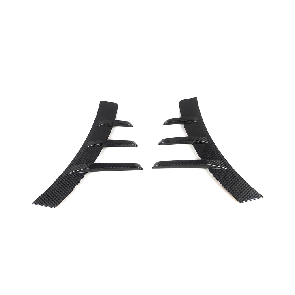 MHC+ BMW M2 G87 Performance Style Rear Side Fender Trims In Pre Preg Gloss Carbon Fibre (G87)