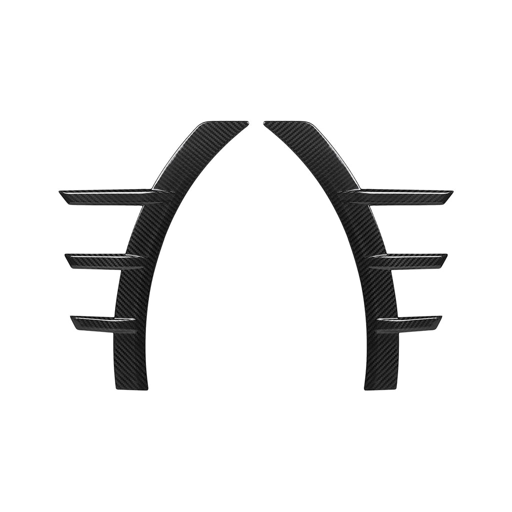 MHC+ BMW M2 G87 Performance Style Front Side Fender Trims In Pre Preg Gloss Carbon Fibre (G87)