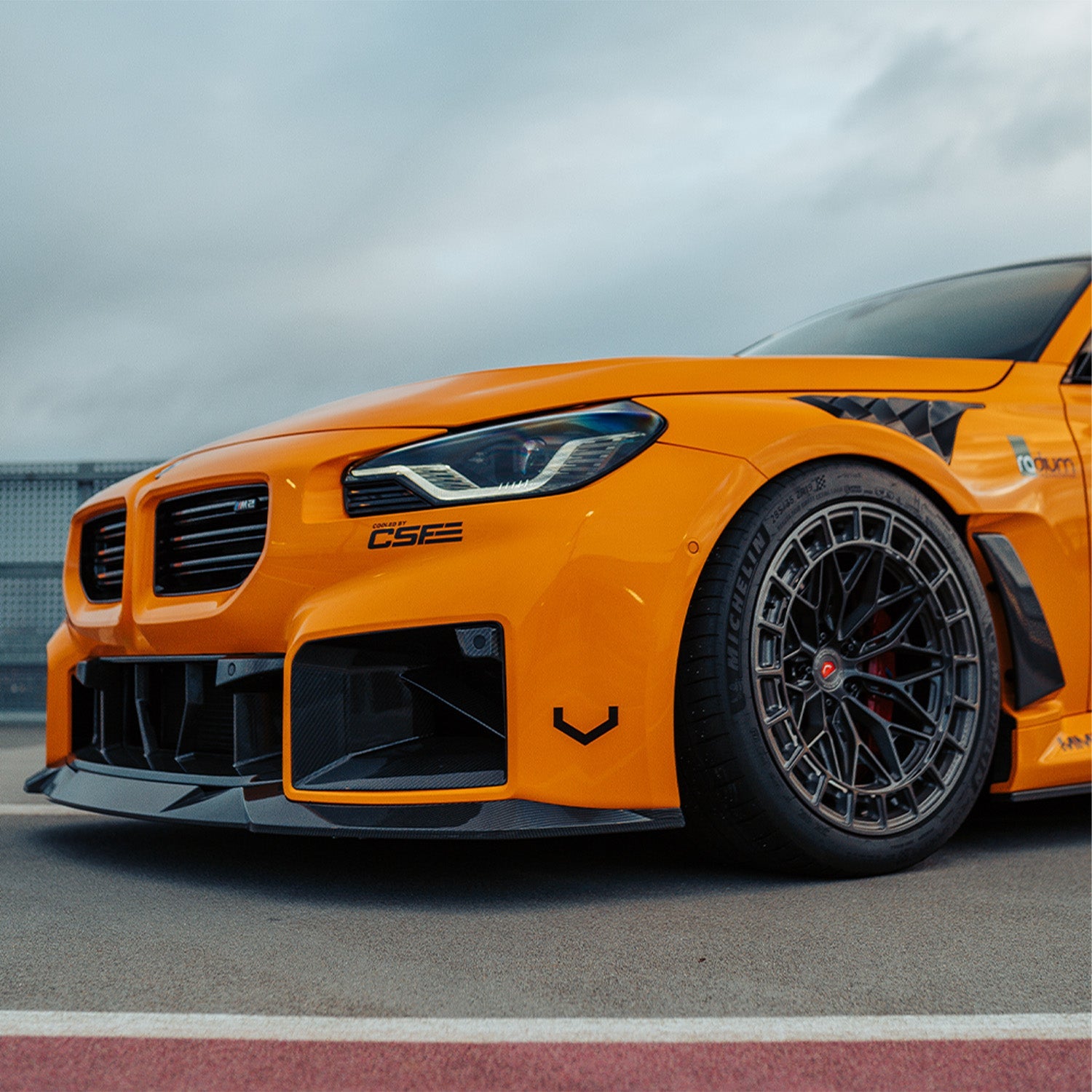 MHC+ BMW G87 M2 Edition 1 Styling Kit In Pre Preg Gloss Carbon Fibre