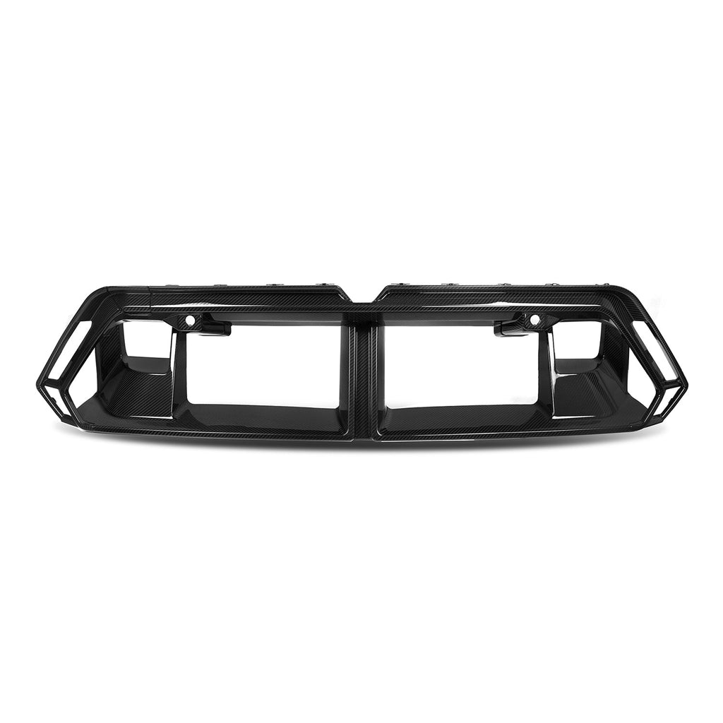 MHC+ BMW G90 & G99 M5 Central Front Bumper Trim In Pre Preg Carbon Fibre