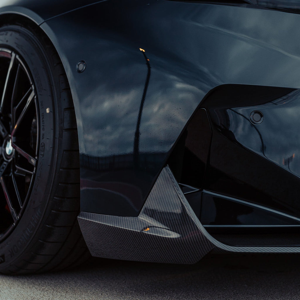 MHC+ BMW G90 & G99 M5 Performance Style Front Splitter In Pre Preg Carbon Fibre