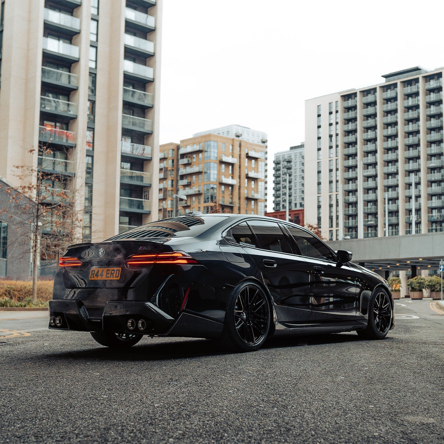 MHC+ BMW G90 M5 Performance Style Rear Spoiler In Pre Preg Carbon Fibre