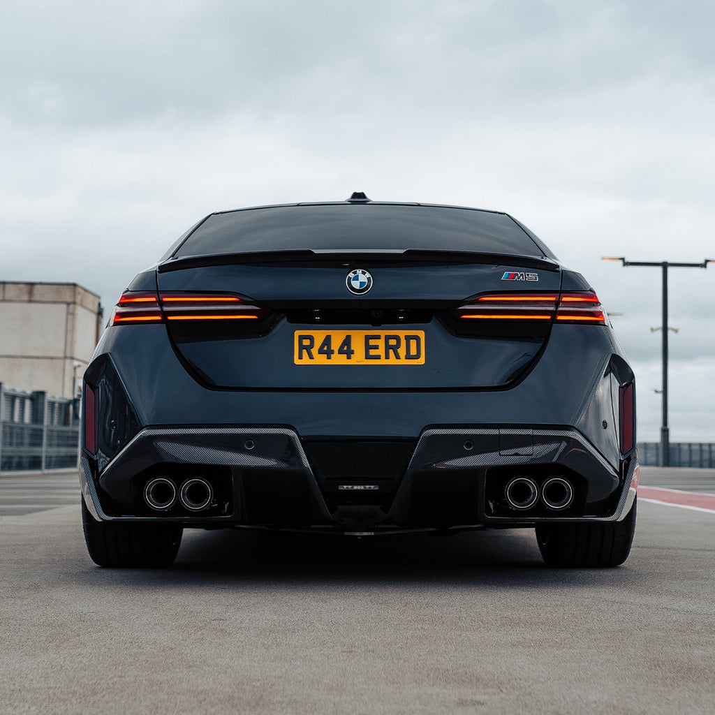 MHC+ BMW G90 M5 Performance Style Rear Spoiler In Pre Preg Carbon Fibre