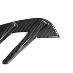 MHC+ BMW M3 Side Fender Badge Covers In Gloss Pre Preg Carbon Fibre (G80/G81)