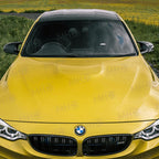 MHC+ BMW M3/M4/M2 Competition LHD Wing Mirror Covers In Pre Preg Carbon Fibre (F80/F82/F83/F87)