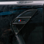MHC+ BMW M4 Full Replacement Side Badges in Pre Preg Carbon Fibre (G82/G83)