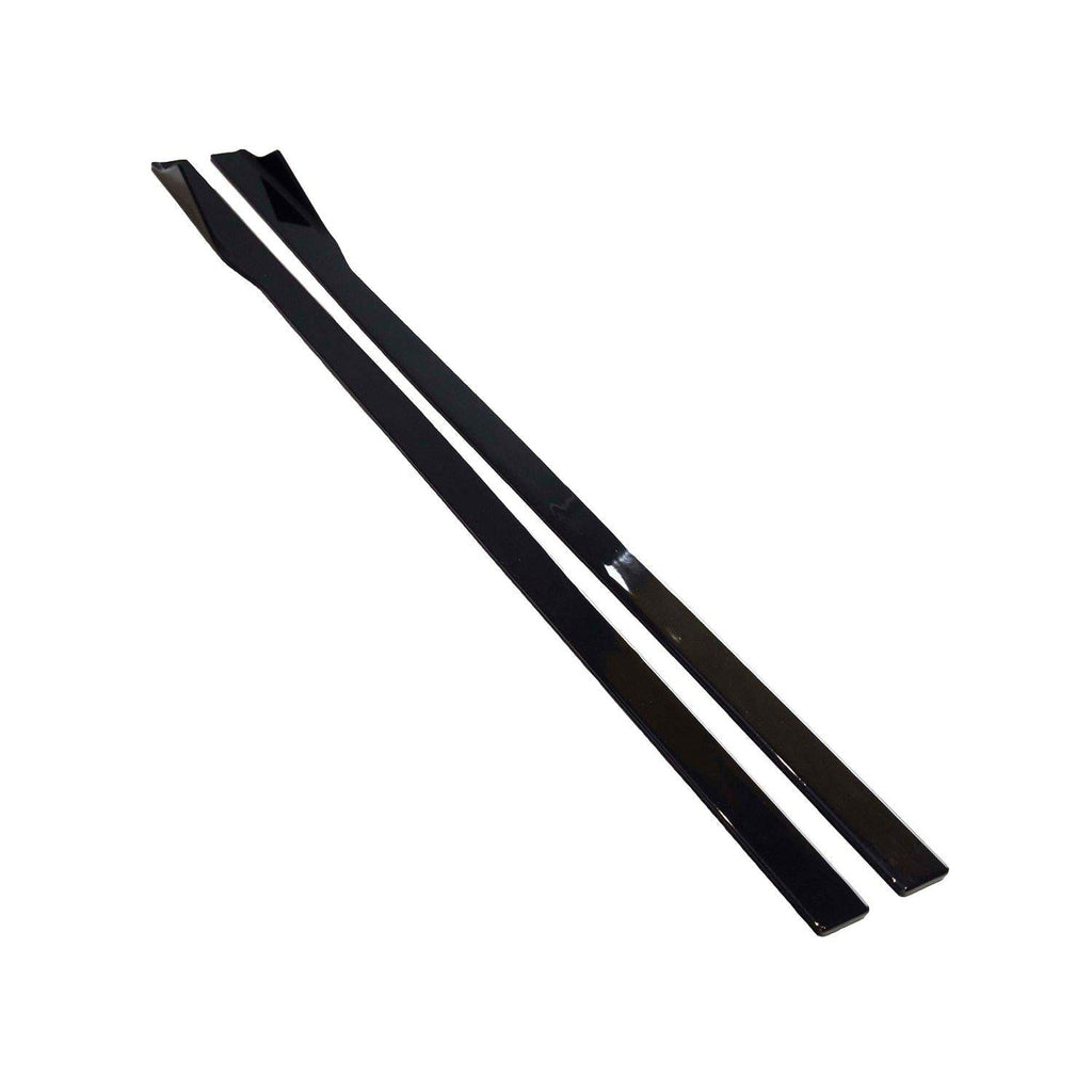 MHC Black BMW G16 8 Series Gran Coupe Aggressive Style Side Skirts In Gloss Black