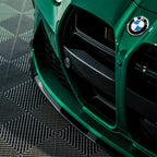 MHC Black BMW M3/M4 CSL Style Front Grille In Gloss Black (G80/G81/G82/G83)