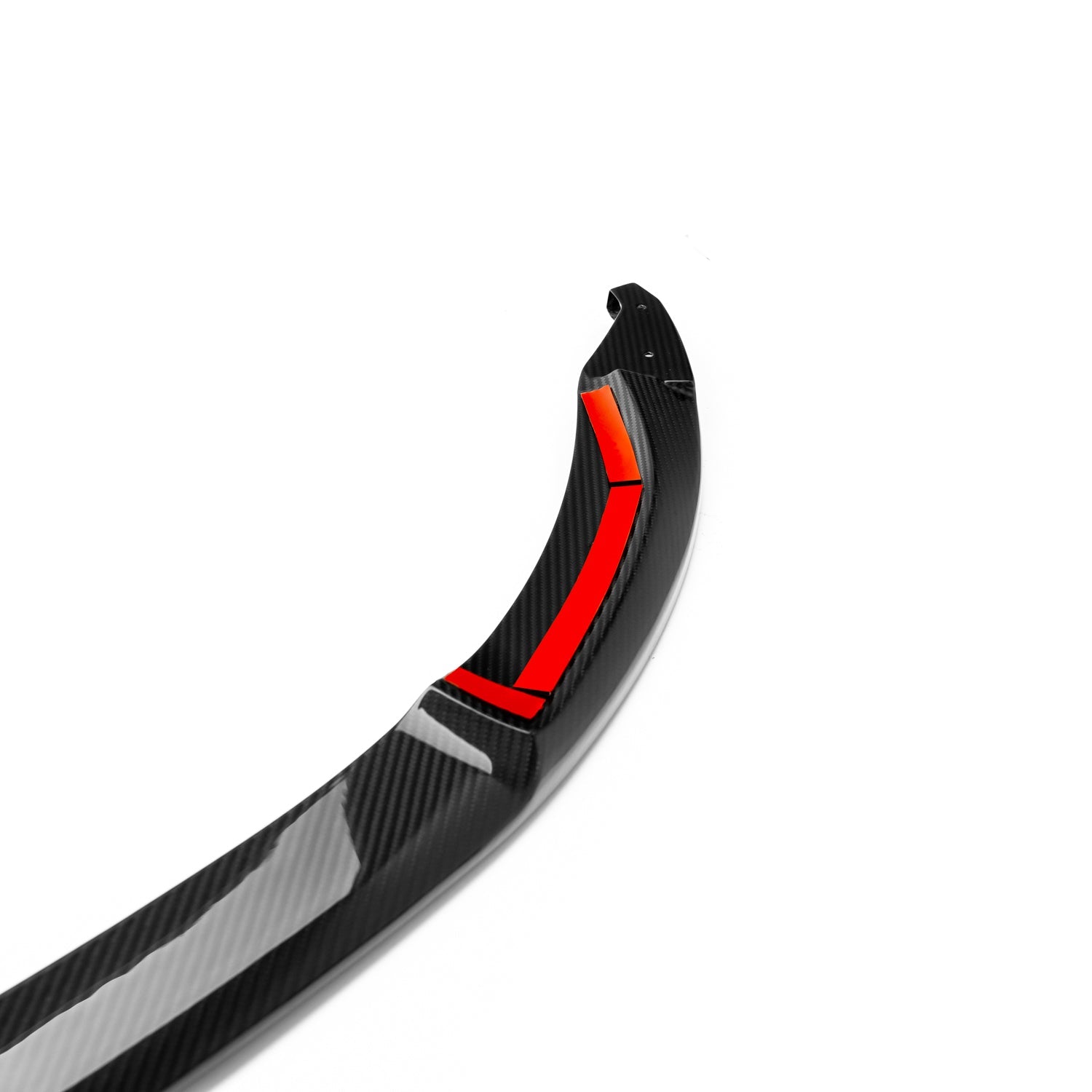 MHC+ BMW M3/M4 Performance Style Front Splitter Without Duct Covers In Gloss Pre Preg Carbon Fibre (F80/F82/F83)