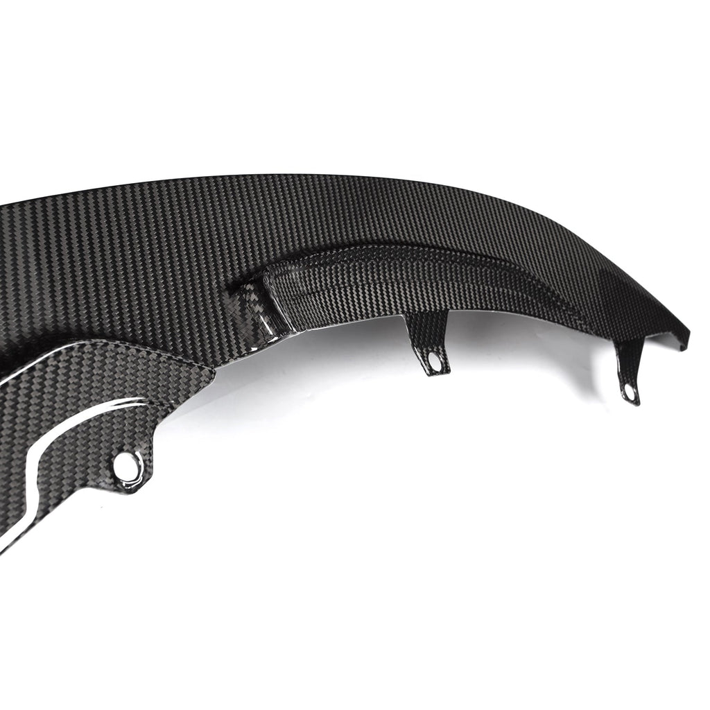 MHC+ BMW M3/M4 GT Style Front Splitter In Gloss Pre Preg Carbon Fibre (F80/F82/F83)