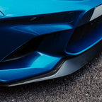 MHC+ BMW M2 N55 GT Style Front Splitter In Gloss Pre Preg Carbon Fibre (F87)