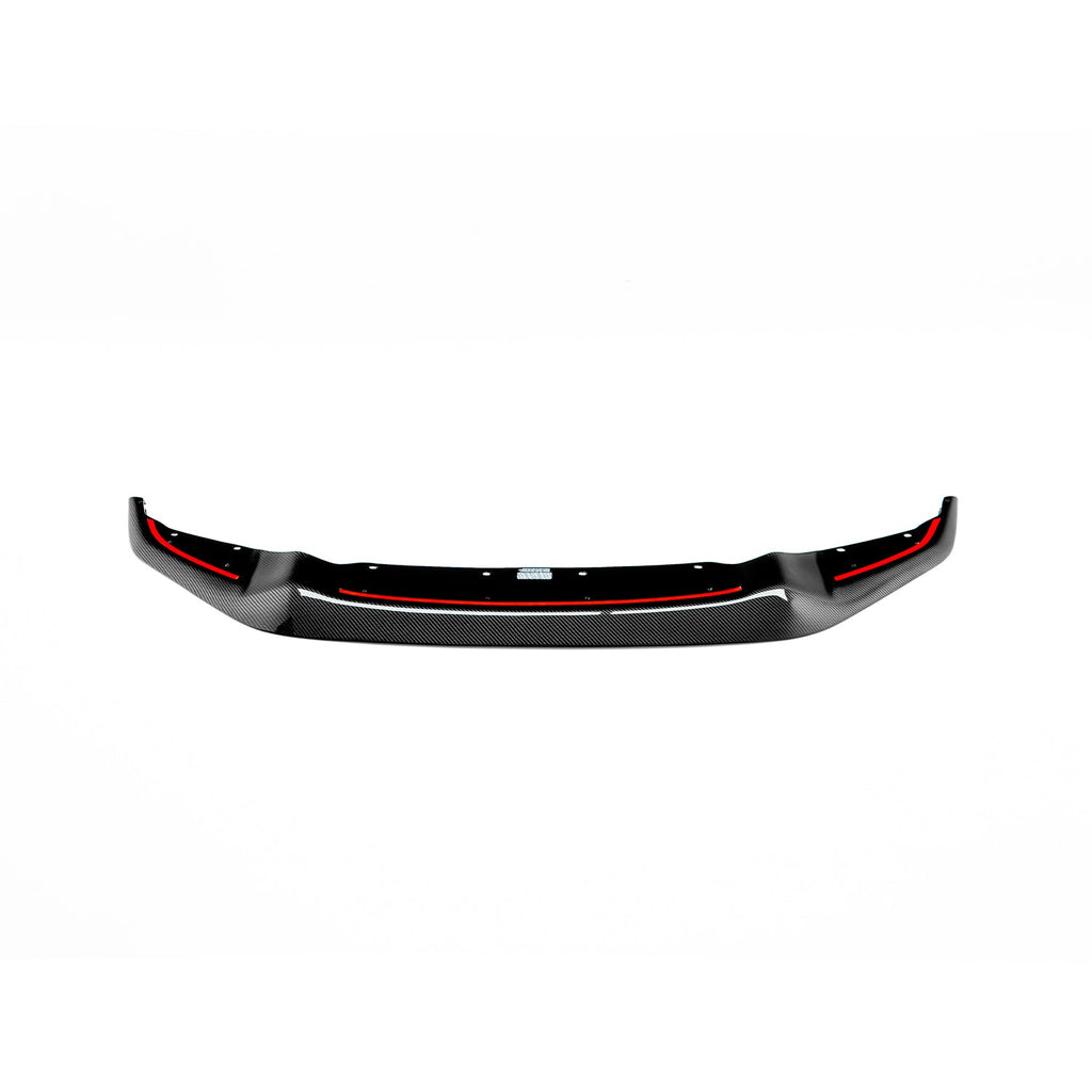 MHC+ BMW M2 N55 GT Style Front Splitter In Gloss Pre Preg Carbon Fibre (F87)