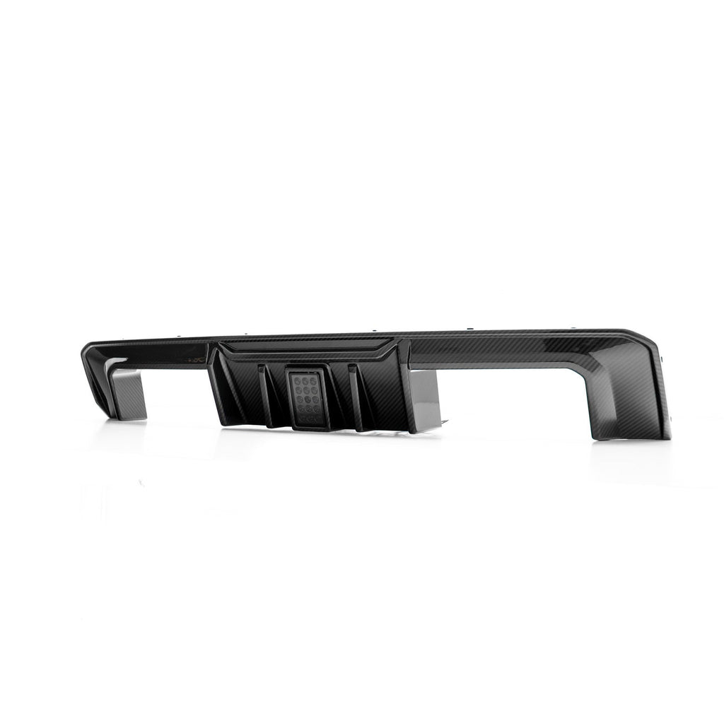 Df1 Diffuser MHC+ BMW M3/M4 DF1 LED Rear Diffuser In Gloss Pre Preg Carbon Fibre (G ...