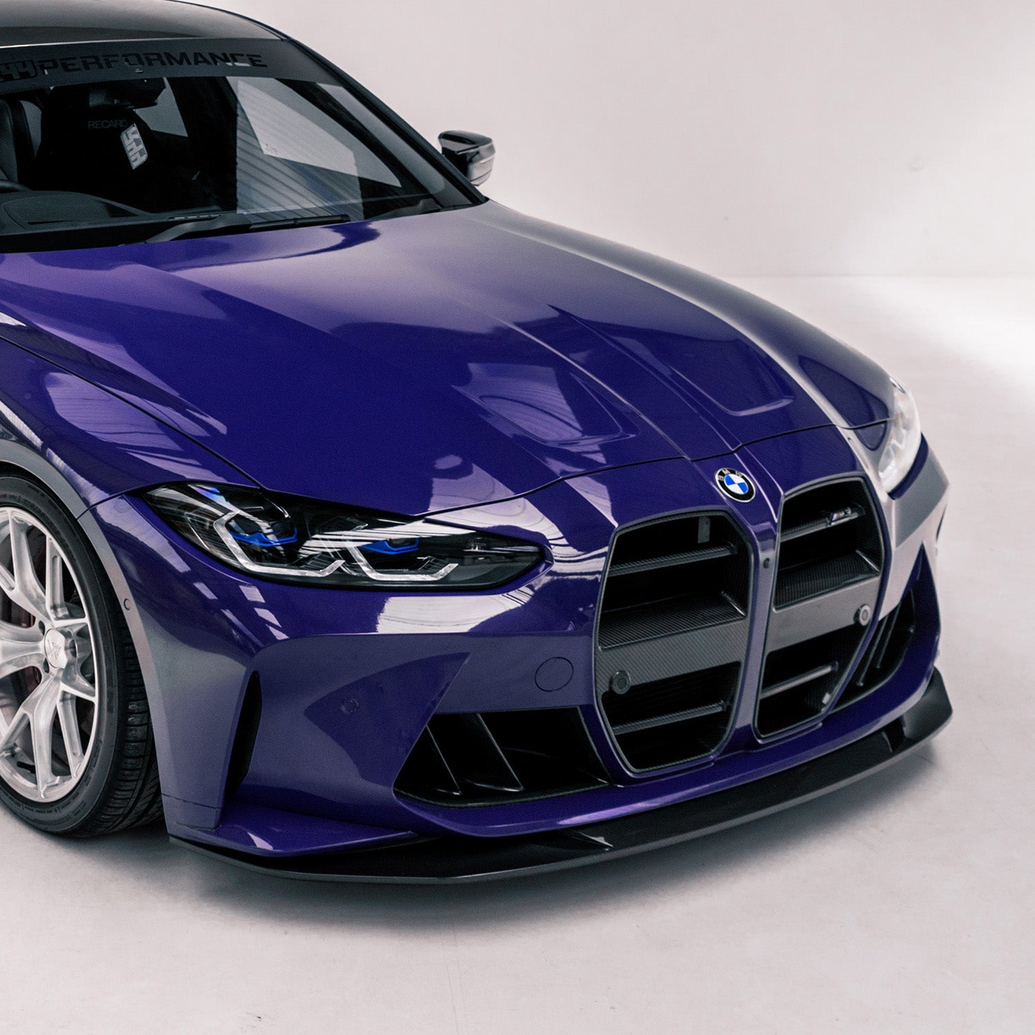MHC+ BMW M3/M4 SP1 Front Splitter In Pre Preg Carbon Fibre (G80/G81/G82/G83)