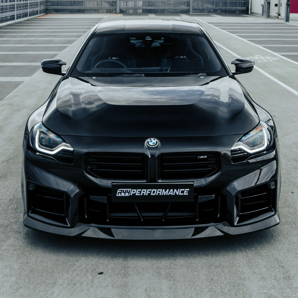 MHC+ BMW M2 G87 Edition 1 Front Splitter In Pre Preg Gloss Carbon Fibre (G87)