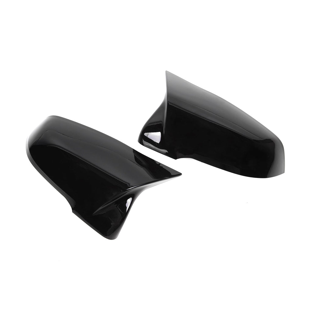 MHC Black BMW/Toyota Black M Style Wing Mirror Covers In Gloss Black (F40/F44/G29/A90)
