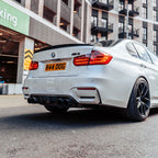 MHC+ BMW M3/M4 Performance Style Rear Diffuser In Gloss Pre Preg Carbon Fibre (F80/F82/F83)