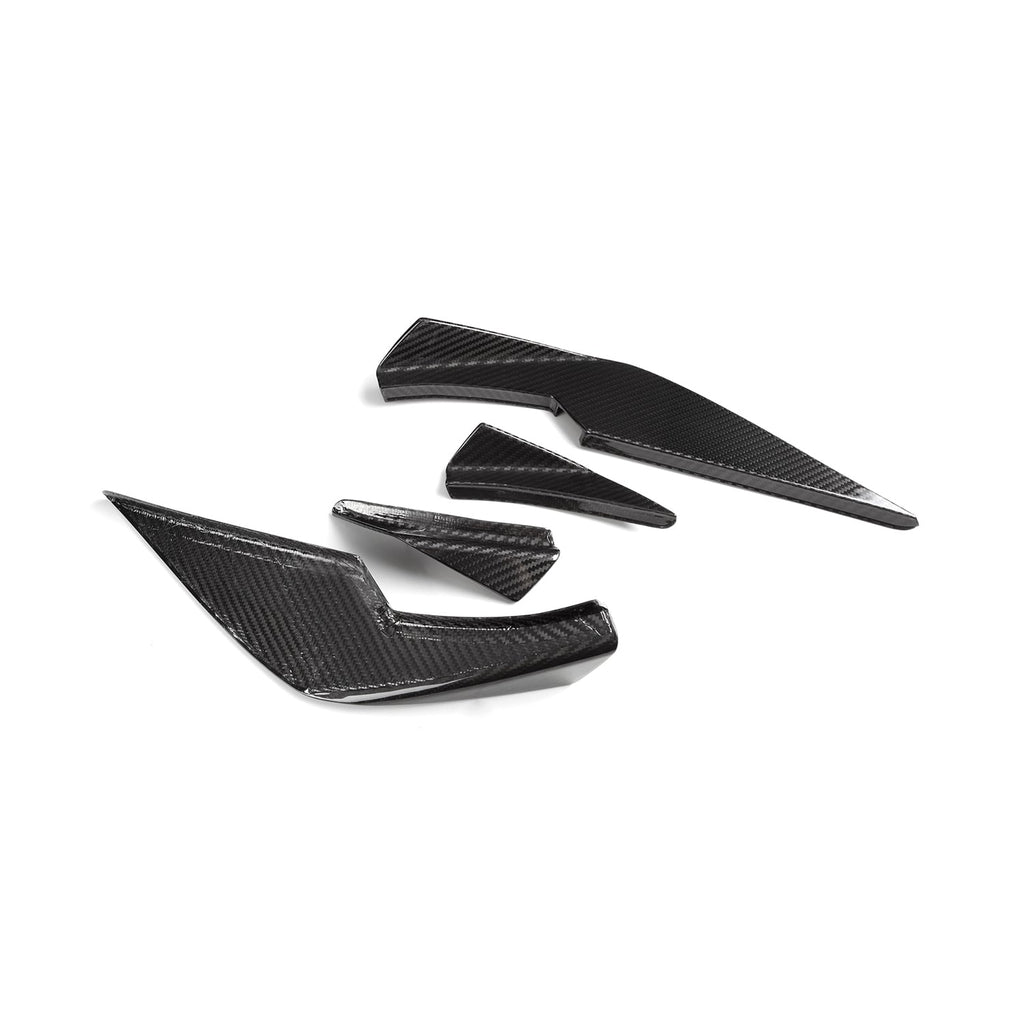 MHC+ BMW M3/M4 GT Style Canards In Pre Preg Carbon Fibre (G80/G81/G82/G83)