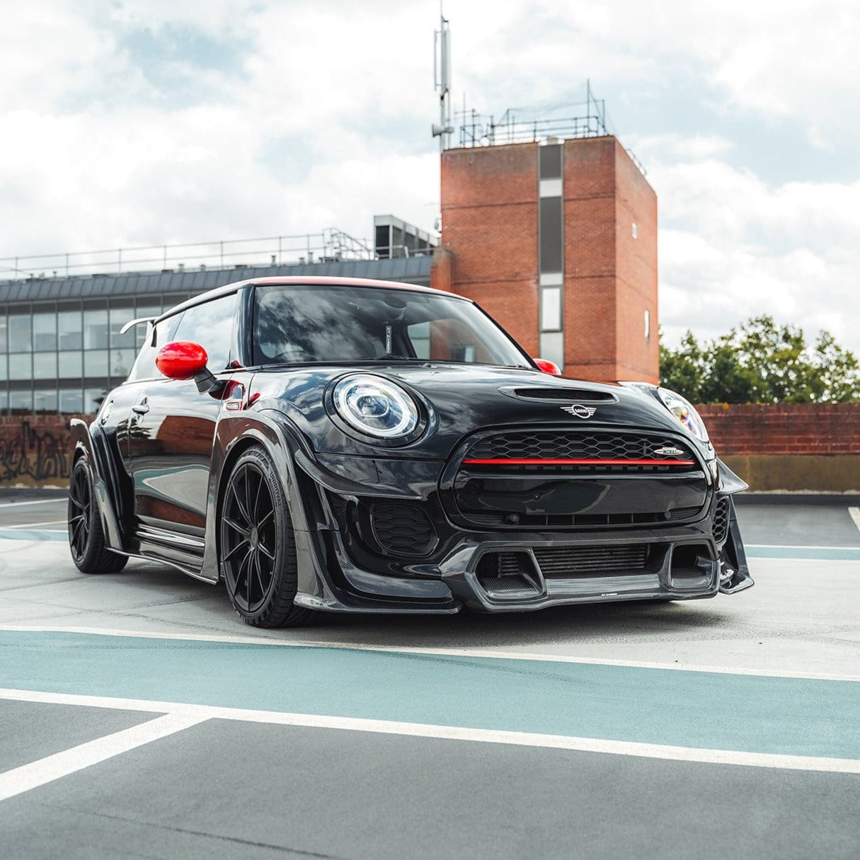 MINI COOPER S F56 JCW SPORT PACK CARBON FIBRE WIDE ARCH KIT
