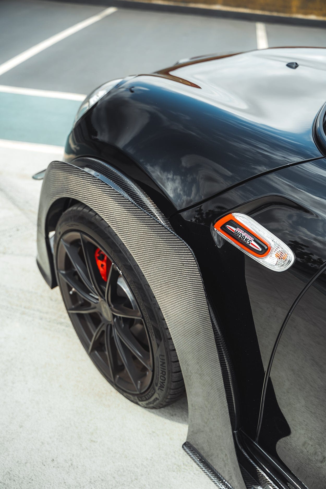 MINI COOPER S F56 JCW SPORT PACK CARBON FIBRE WIDE ARCH KIT
