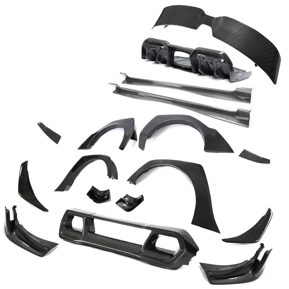 MINI COOPER S F56 JCW SPORT PACK CARBON FIBRE WIDE ARCH KIT