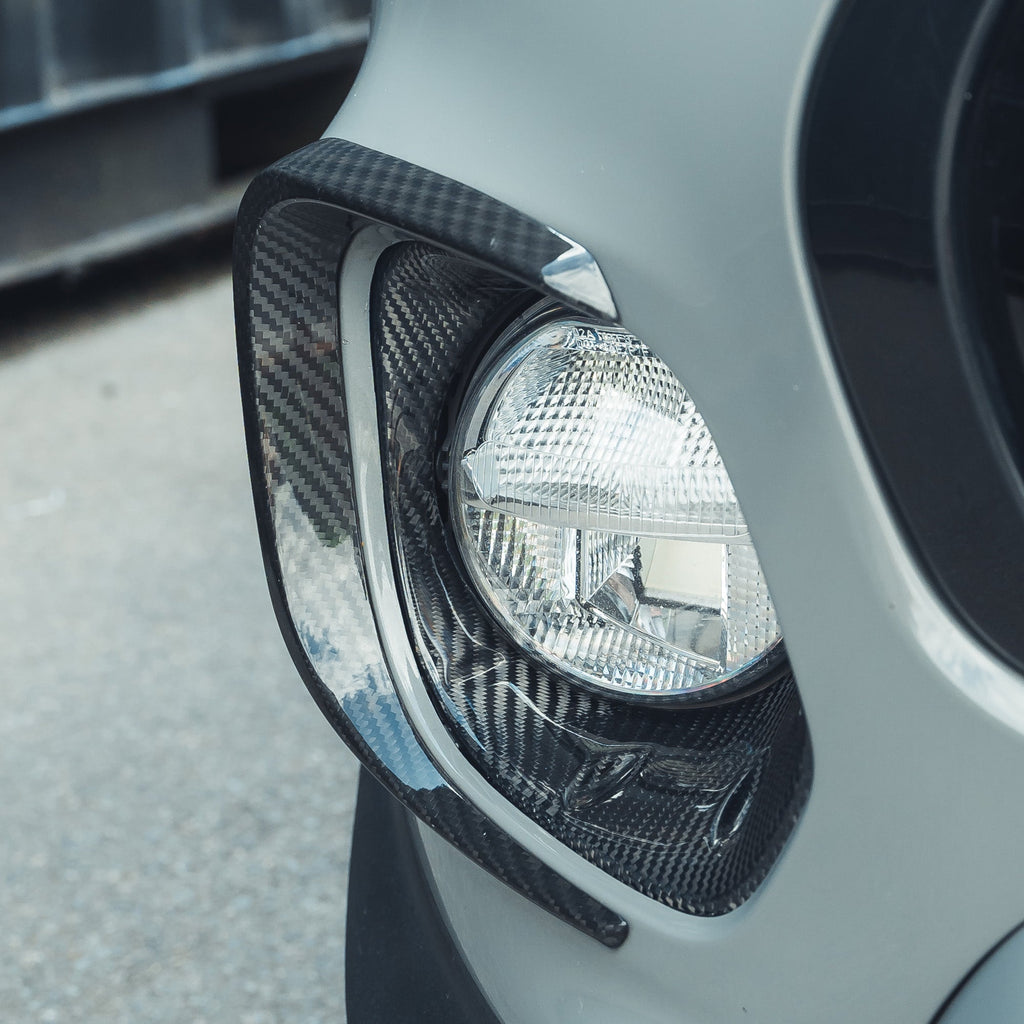 MINI COOPER S / JCW F56 CARBON FIBRE FOG LIGHT COVERS