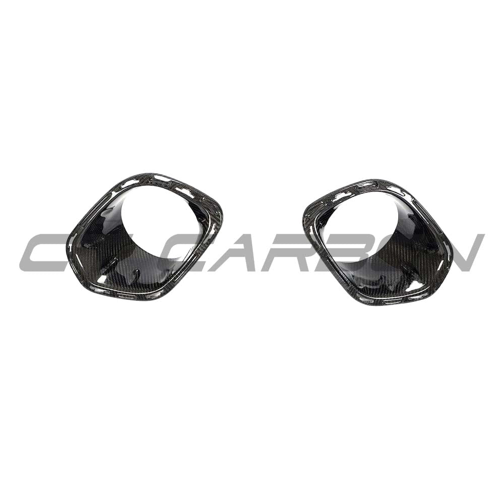 MINI COOPER S / JCW F56 CARBON FIBRE FOG LIGHT COVERS