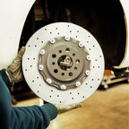 MMX BMW G8X 2-Piece 370mm x 24mm Carbon Ceramic Rear Brake Discs/Rotors (G80/G81 M3, G82/G83 M4 & G87 M2)