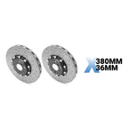 MMX BMW G8X 2-Piece 380mm x 36mm Carbon Ceramic Front Brake Discs/Rotors (G80/G81 M3, G82/G83 M4 & G87 M2)