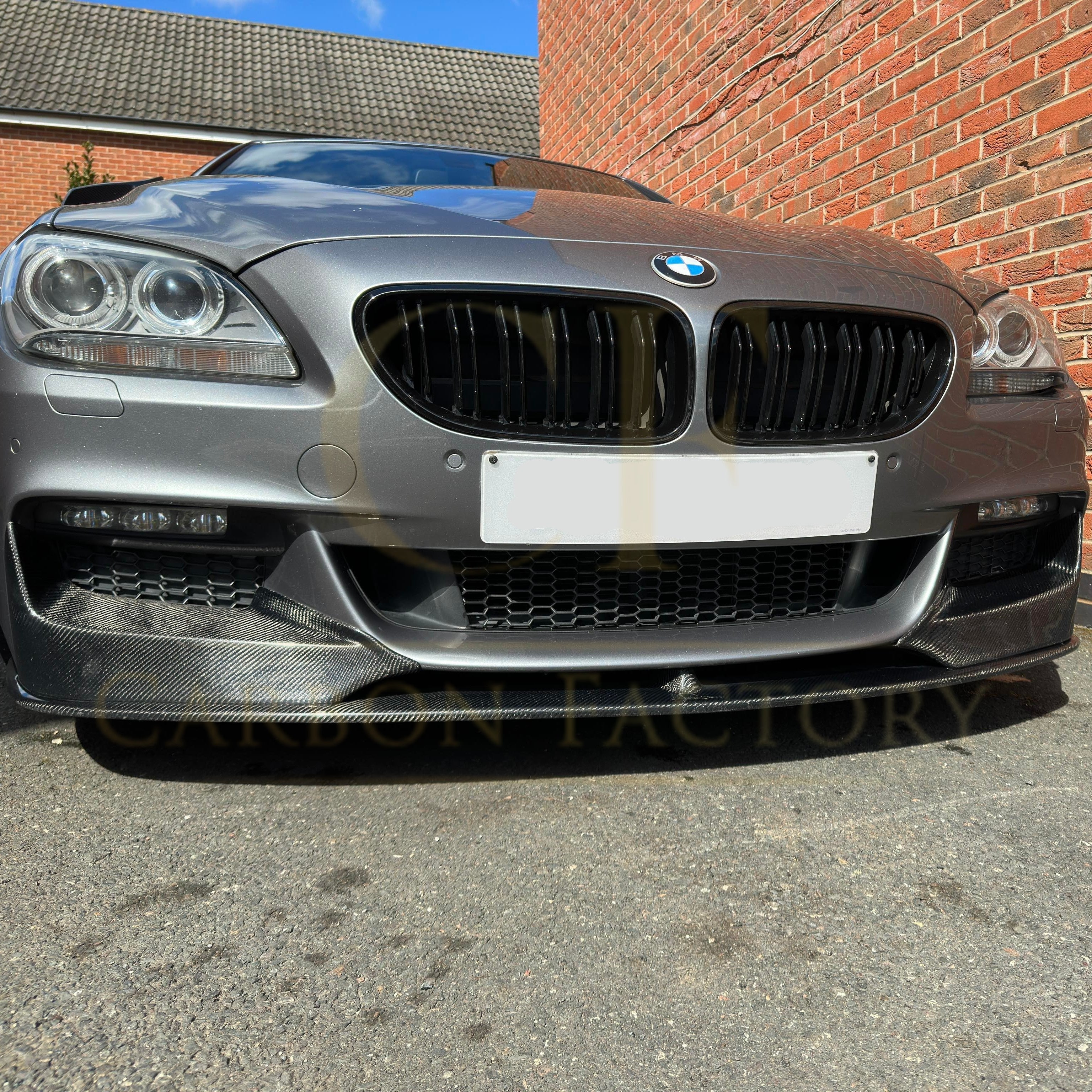 MP Style Carbon Fibre Front Splitter for BMW F06 F12 F13 6 Series 11-18