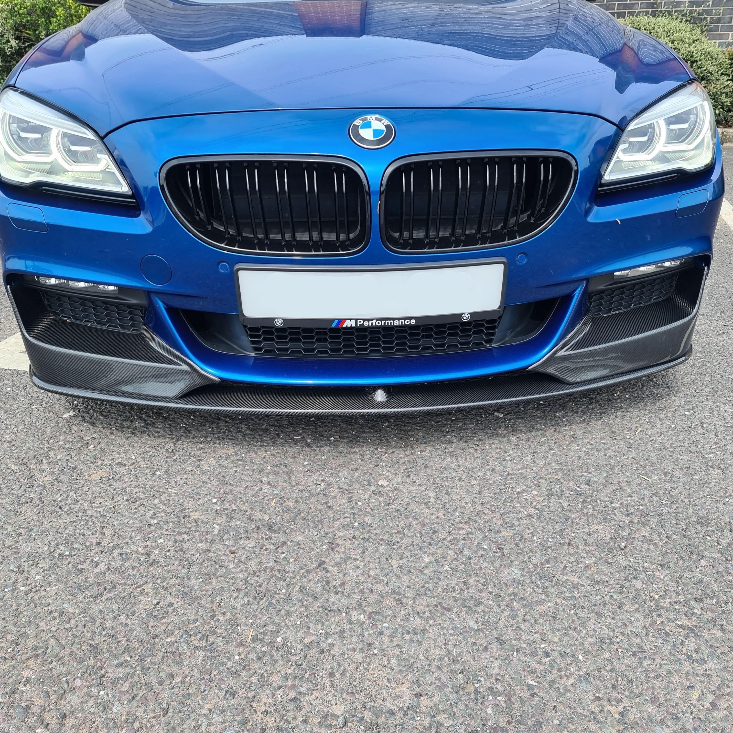 MP Style Carbon Fibre Front Splitter for BMW F06 F12 F13 6 Series 11-18
